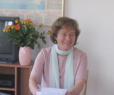 30 israel.jpg - 30 January 2010Israel: ladies of Israel were instrumental in maintaining Consciousness-Based Educational programmes in schools, including one school now learning the advanced Transcendental Meditation Sidhi Programme.
